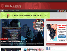 Tablet Screenshot of bloody-gaming.com